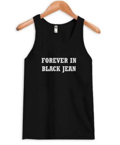 Forever In Black Jeans Tank Top