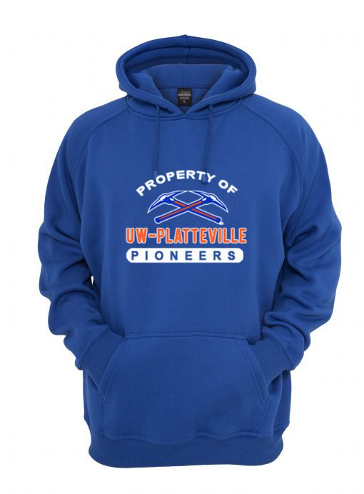 Property of uw Platteville Pioneers Hoodie