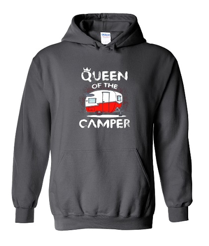 queen of the camper sweatshirt