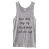 Rain Drop Drop Top Tanktop