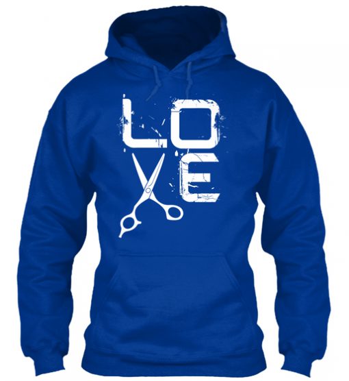 Shear Love Hair Stylist Hoodie