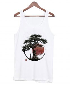 Sunset in Huangshan Tank top