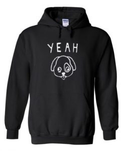 Yeah face dog Hoodie