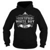 Certified white boy USA Hoodie