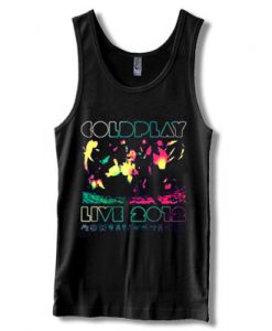 Coldplay Australian 2012 Tour Tank top