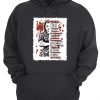 Game of Thrones Arya Stark kills list hoodie