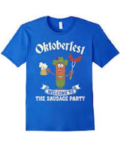 Oktoberfest Sausage Party T shirt