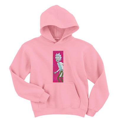 rick and morty hoodie primitive