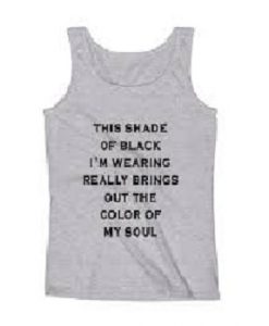 this shade of black im wearing tanktop