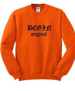 Begin Original Logo Sweatshirt
