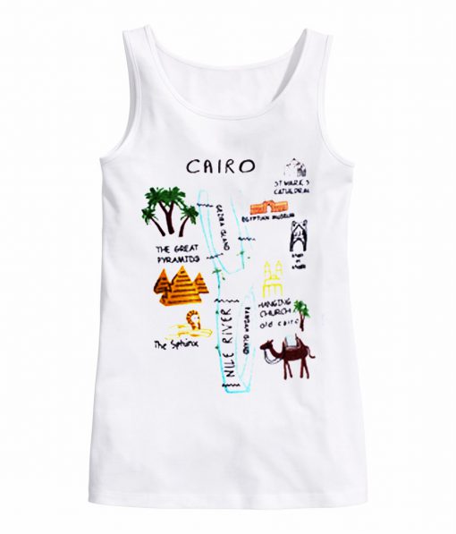 Cairo Tourist Spot Tanktop