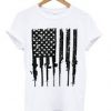 Rifle Flag Graphic T Shirt
