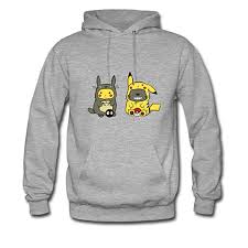 Totoro And Pikachu Hoodie