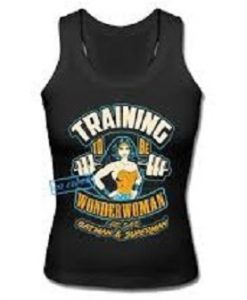Training To Be Wonder Woman And Save Batman Tanktop