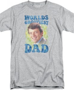 World Grooviest Dad T Shirt