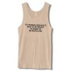 a women does not have tobe modest tanktop