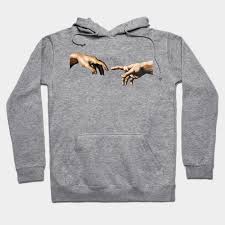 creation of adam hands hoodie