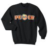 peach allstar stingray sweatshirt
