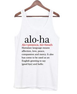 Aloha Definition Unisex Tank Top