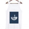 Astronaut Mowing The Moon Tanktop