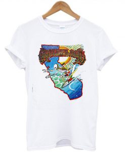 Grateful Dead Surfing Skeleton T Shirt