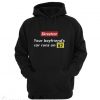 Skreetcar your boyfriend’s car runs on 87 Hoodie