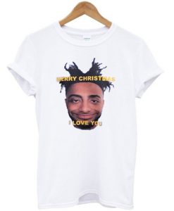 Amine Merry Christmas I Love You t Shirt