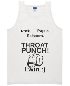Rock Scissors Paper Tank top