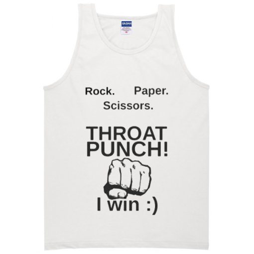 Rock Scissors Paper Tank top