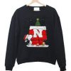 Snoopy Xmas Football Nebraska Sweatshirt