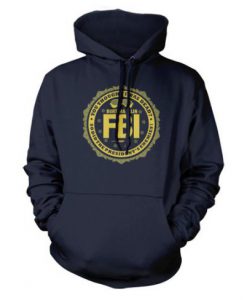 Burt Mackiln FBI Agent Funny Parody Hoodie
