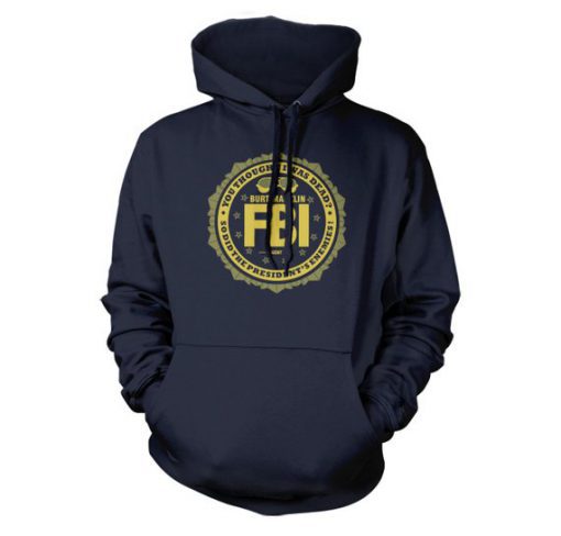 Burt Mackiln FBI Agent Funny Parody Hoodie