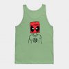 Deadpool Funny Cartoon Tanktop
