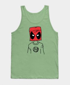 Deadpool Funny Cartoon Tanktop
