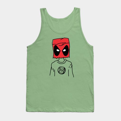 Deadpool Funny Cartoon Tanktop