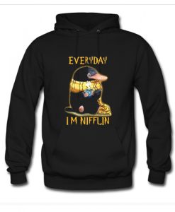 Fantastic Beasts Niffler Everyday I’m Nifflin Hoodie