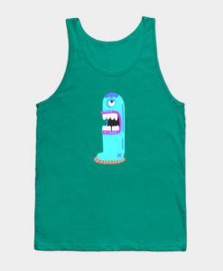 Finger Funny Cartoon Tank Top