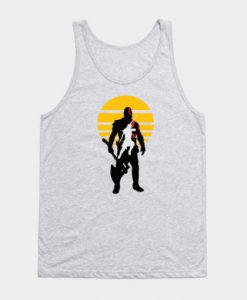 God of War Kratos and Son Tank Top