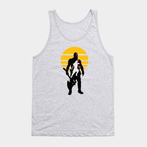 God of War Kratos and Son Tank Top