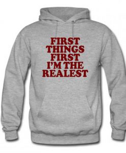 Iggy Azalea First Things First I’m The Realest Hoodie