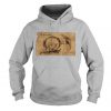 Leonardo Da Vinci Hamster Wheel Graphic Hoodie