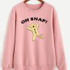 Oh Snap Gingerbread Sweatshirt