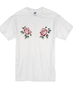 Roses Boobs T Shirt