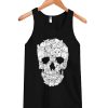 Sketchy Cat Skull Tank top