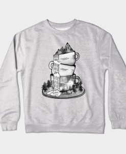 Summer Fantasy BW Sweatshirt