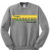 team shhh silent the critics sweatshirt