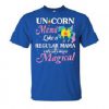 Unicorn Mama Graphic T Shirt
