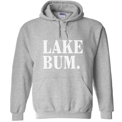 Lake Bum Font Hoodie
