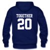 together 20 hoodie back