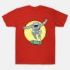 Astronot sky boarding T Shirt